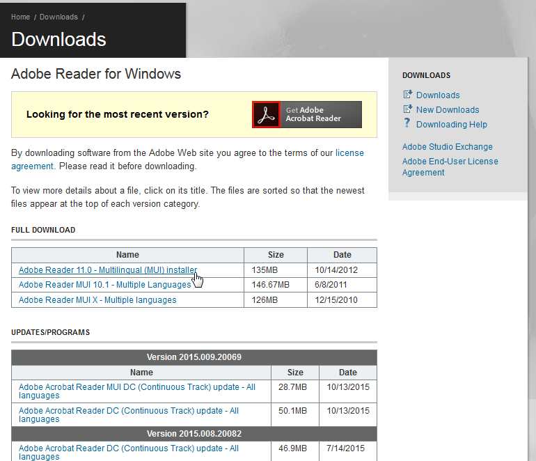 adobe reader download windows 10 64 bit offline installer